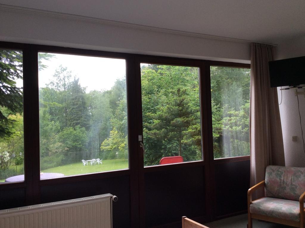 Hotel Garni Seeblick Am Sankelmarker See Oeversee Exterior foto
