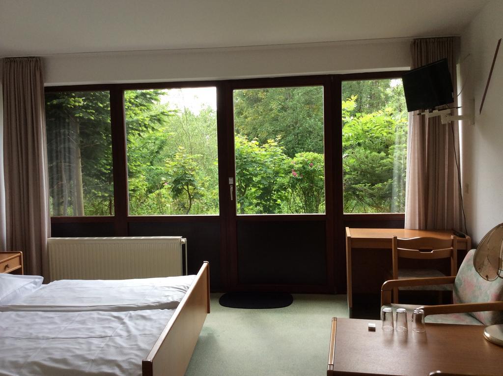 Hotel Garni Seeblick Am Sankelmarker See Oeversee Exterior foto
