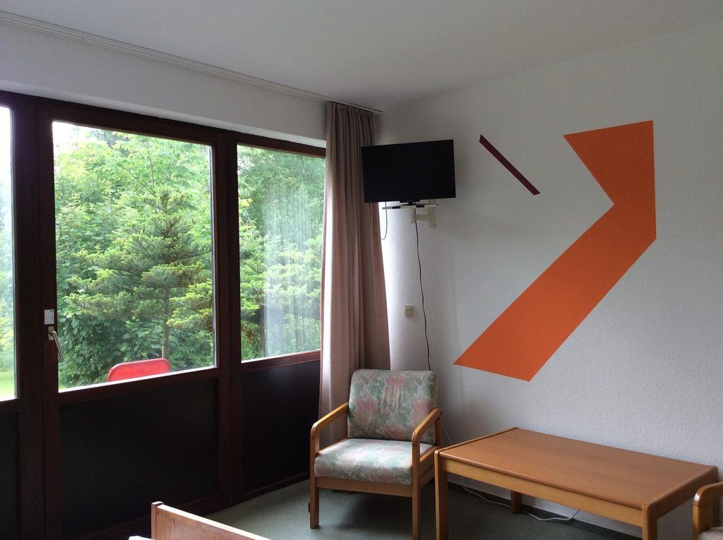 Hotel Garni Seeblick Am Sankelmarker See Oeversee Exterior foto
